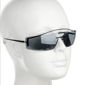 Prada Rectangle Sunglasses Black